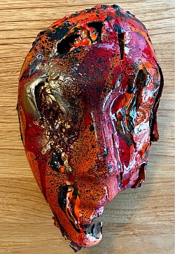 Saffron mask