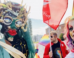 'Dancing on the Rainbow' Street interaction Performance for Pride 2026 Check Menu :Performance