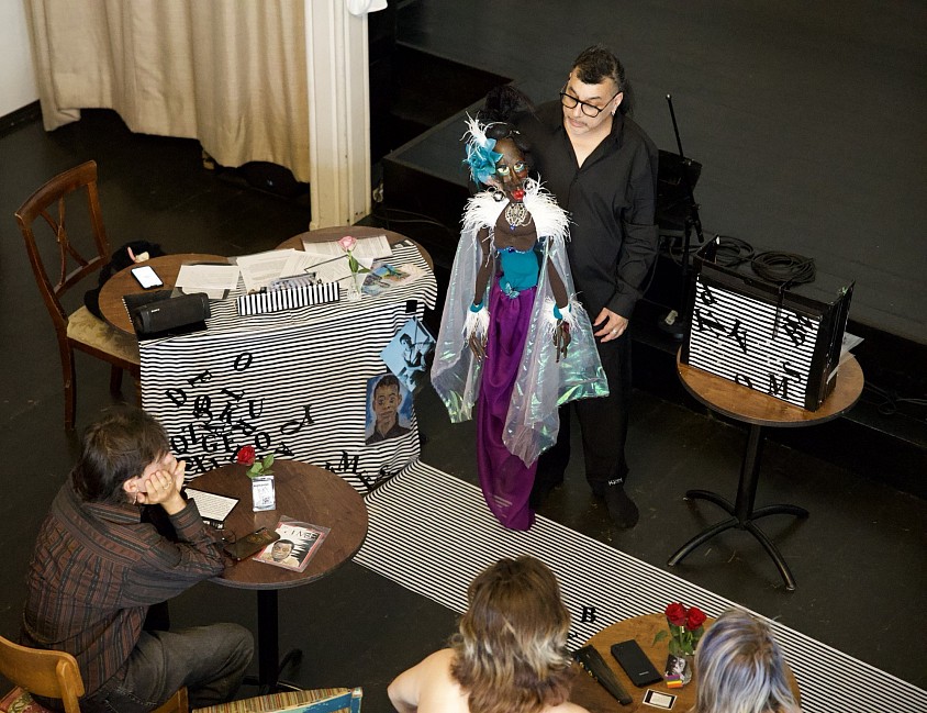 A scene from 'Meeting Baldwin' Photo by Shaad Qureshi